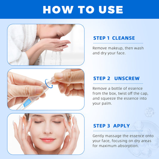 Cross-border Explosions SEFUDUN Hyaluronic Acid Throw Essence Hydrating Moisturizing Soothing Skin Throw Essence 30p