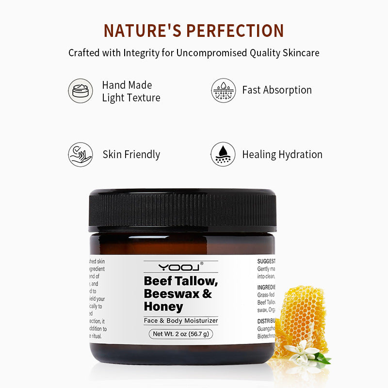 Beef Tallow Beeswax And Honey Cream Beef Tallow